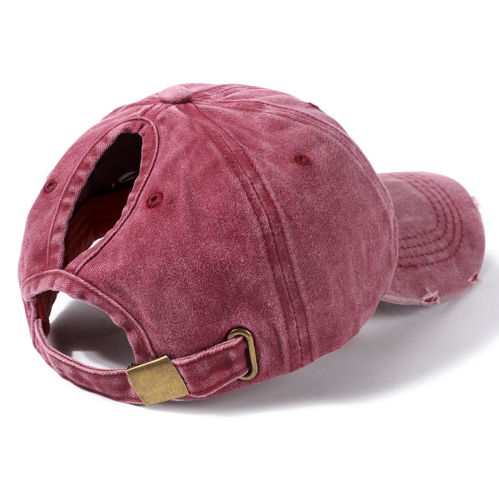 Cotton-velvet baseball cap